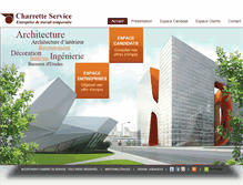 Tablet Screenshot of charretteservice.fr